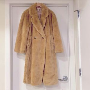 SUPER Soft Faux Fur full length coat